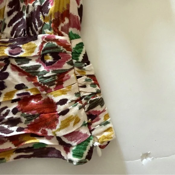Zara Colorful Geometric Print Blouse - Picture 5 of 10